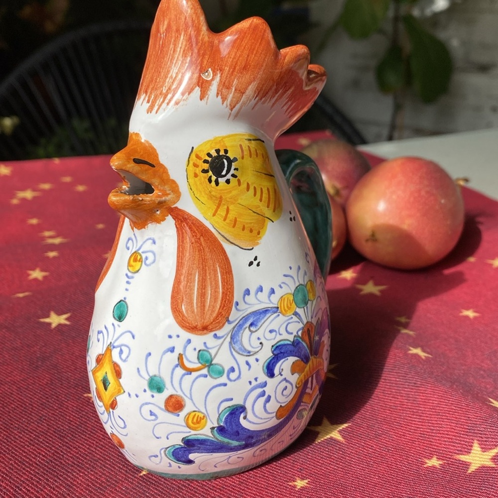 Cama Deruta Italy Vintage handmade tiny pitcher / vase - Picture 2 of 15